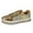 Gold, variant on Durtebeua Casual Sneakers for Women Womens Sneakers Breathable Mesh lightweight Lace-up Woman Running Athletic Tennis Walking Shoes Silver,6.5