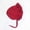 Red, variant on Spring Newborn Baby Hat Handmade Knitting Hats Monolayer Ruffle Warmer Kids Caps