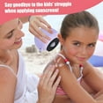 thumbnail image 4 of Sunscreen Applicator, Refillable Roll On Sponge for Kids Adults with Detachable Silicone Roller Ball Lightweight for Sun Protection Lotion Application, Sunblock Applicator, 4 of 7