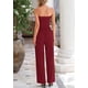 thumbnail image 2 of Conjunto de Dos Piezas para Mujer PRETTYGARDEN Top Corto Acanalado y Pantalones Anchos M, 2 of 8