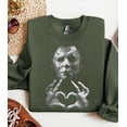 thumbnail image 2 of 90s Horror Movie Sweatshirt, Funny Halloween Sweatshirt, Scary Movie Fan Merch, 2 of 4