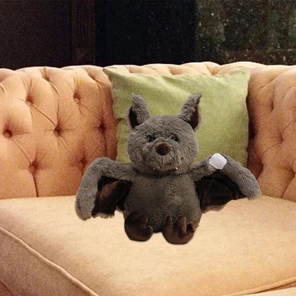 Peluches de murciégo, muñeco de peluche de silvestre, animal de peluche para , niñas, , , regalos para de dormi marrón CUTICAT Juguetes de peluche de murciélago