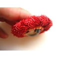 thumbnail image 3 of Vintage Inspired Ruby Lace 18TH Century Lady Beads Flower Brooch Pin, 3 of 5