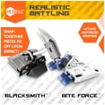 thumbnail image 3 of Robot Toys con control remoto HEXBUG BattleBots Arena Bite Force & Blacksmith para niños mayores de 8 años, 3 of 8