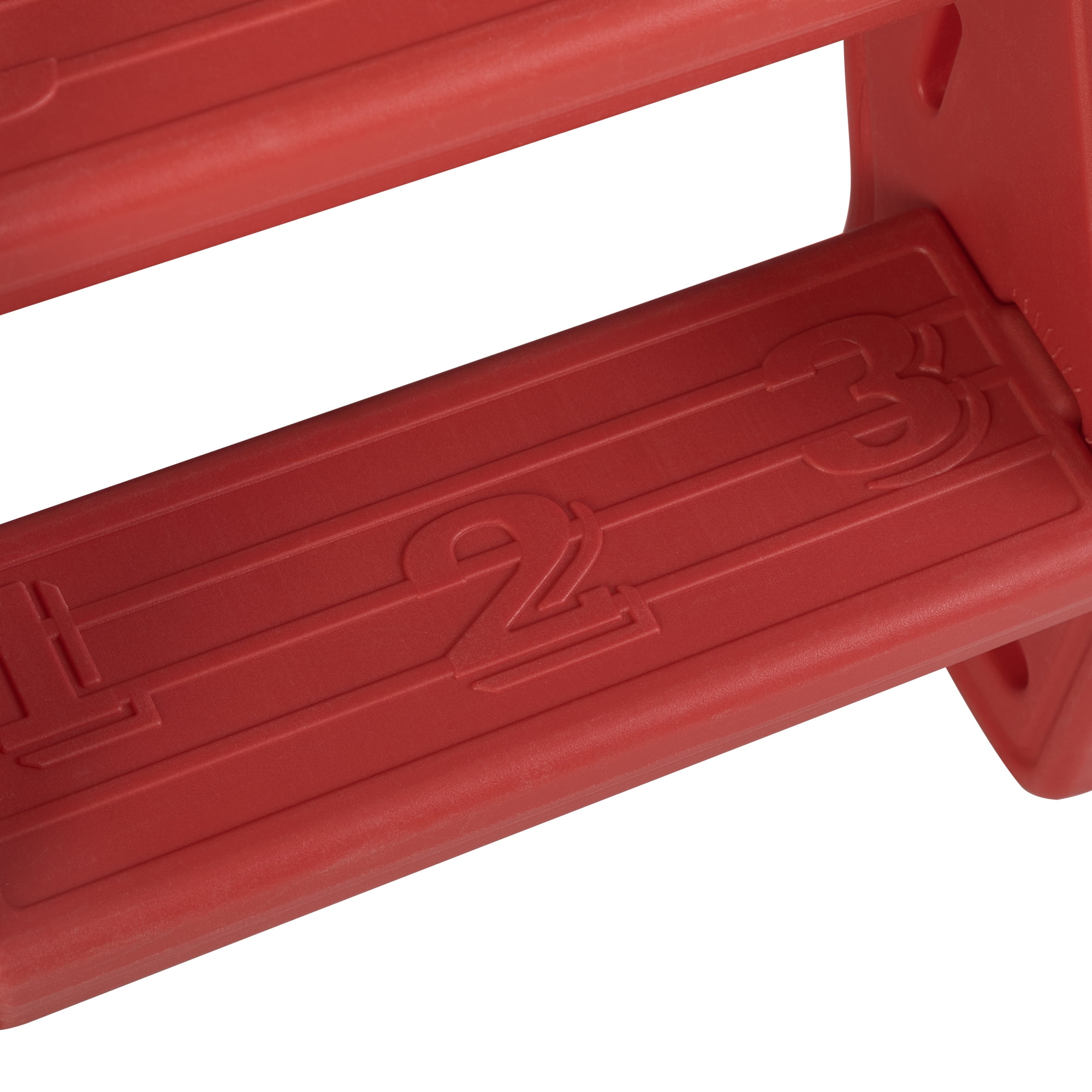 NBTiger Multi-functional Kids Slide Playset with Slide and Climber, Red and Blue, for Ages 1-3, Indoor/Outdoor