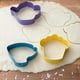 thumbnail image 3 of Juego de cortadores de galletas Wilton Tea Party de metal coloreado, 3 piezas, 3 of 4