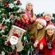thumbnail image 1 of Christmas Socks Gift Bags Christmas Tree Decorations Snowmen Christmas Tree Pendants, 1 of 6