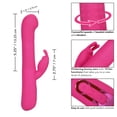 thumbnail image 5 of CalExotics Jack Rabbit Elite Beaded G Rabbit Vibrator, Pink, 5 of 13