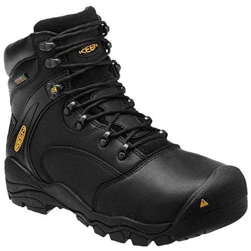 mens black work boots walmart