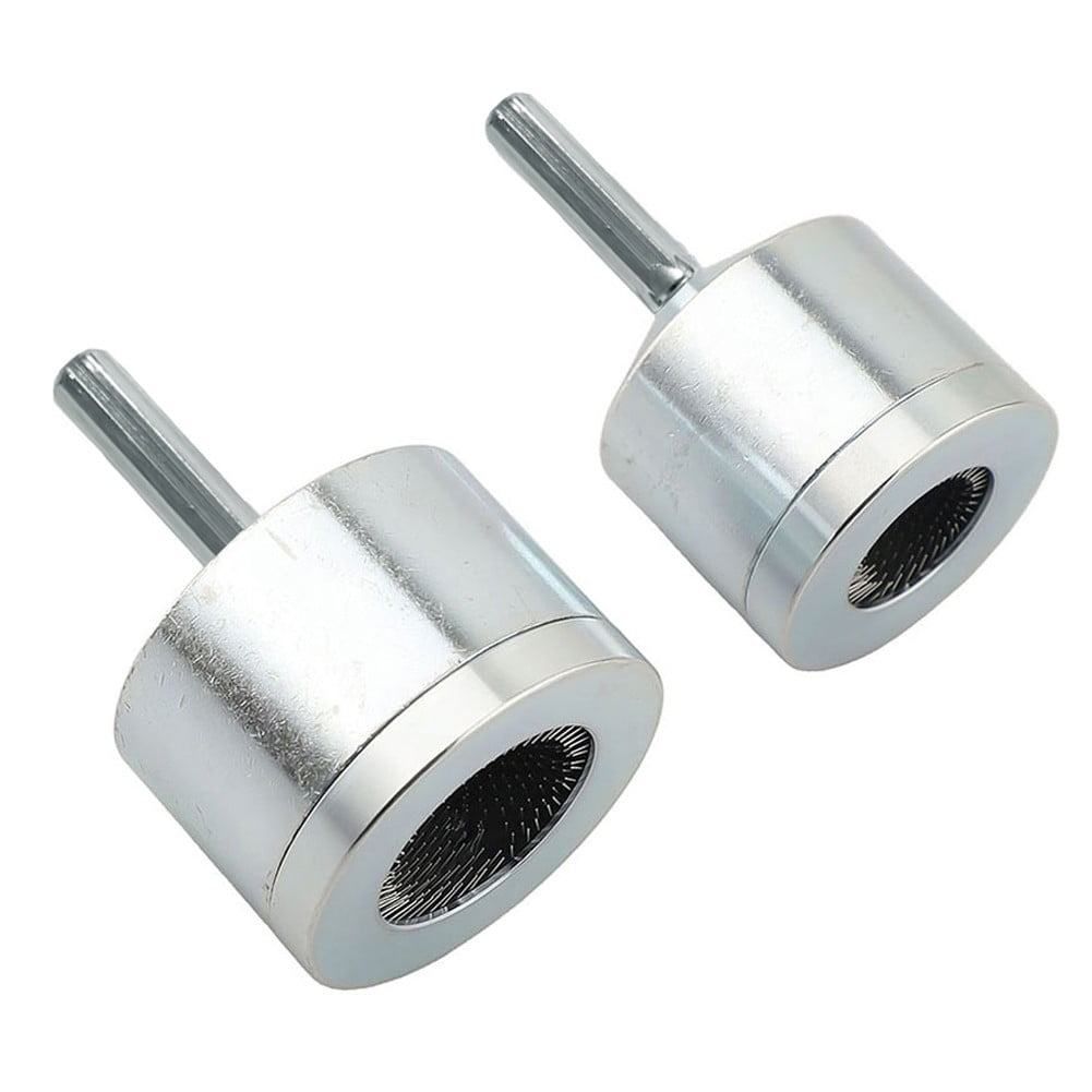 2Pcs 15+22Mm Electric Drill Pipe Cleaner, Copper Pipe Metal Pipe Cleaning Brush 2Pcs