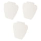 thumbnail image 3 of Organizador de joyas de 3 piezas, adorno para la venta, decoración versátil y plegable. Blanco, 3 of 9