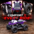 thumbnail image 5 of FRP FA40-NEO 40cc Teen Gas ATV, Gas Powered 4 Wheeler for Teens 13+, 4-Stroke Beginner ATV, Up to 13 MPH, Adjustable Speed, Safety Switches, Front & Rear Brakes - Purple, 5 of 8