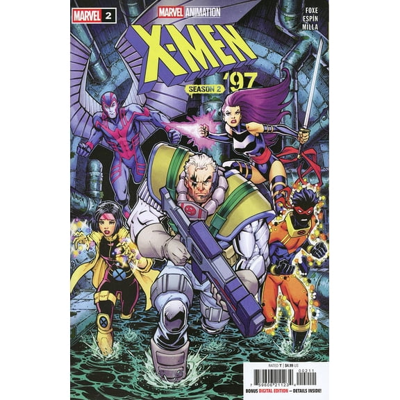 X-Men '97: Season Two #2 VF ; Marvel Comic Book
