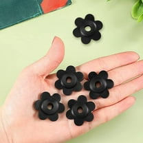 GOOHOCHY 12pcs Garden Anti-skid Flag Stoppers Garden Flag Rubber Stopper Garden Flag Holder