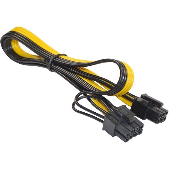 HQRP PCIE PCI-e Power Cable for GPU or Bitcoin Mining