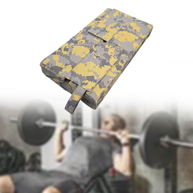 DYNWAVECA Hip Bench Pad Bench Press Back Support Home Gym Equipment Comfort Attachment Barbell Squat Pad for Exercises Elevated Pushups
