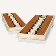 Skip's Garage Xango Solid Wood Cornhole Board Set