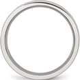 thumbnail image 2 of Stainless Steel Brushed 5mm Flat Band (Size 7.5) Made In China sr4-7.5, 2 of 5