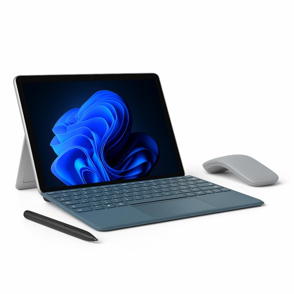 Microsoft Surface Pro Copilot  PC   Slim Pen & Pro Keyboard Ocean   Arc Mouse