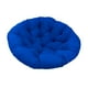 thumbnail image 5 of Cojín para silla colgante, cojín para asiento, cojín para silla Papasan, cómodo y suave Azul, 5 of 9