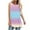 Multicolor, variant on Summer Tunic Tops for Women Loose Fit Casual Dressy Workout Tank Top Trendy Sleeveless Tie Dye Gradient Print Round Neck Graphic Tees Shirt Blue S