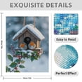 thumbnail image 3 of Diamond Art Kits for Adults - 5d Winter Birds Snowy Birdhouse Scene Diamond Painting for Adults, Diamond Art for Adults Beginners, Diamond Painting Kits for Adults for Home Wall Decor, 3 of 7