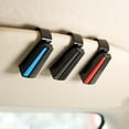 thumbnail image 2 of DYNWAVECA Vehicle Holder Clip Glasses Pen Portable For Visor Accessory Lightweight High Reliability Good Replaces - Black, 2 of 3