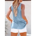thumbnail image 4 of HOTAPEI Tank Tops for Women Casual V Neck Knit Tank Top Summer Sleeveless Tops, 4 of 6