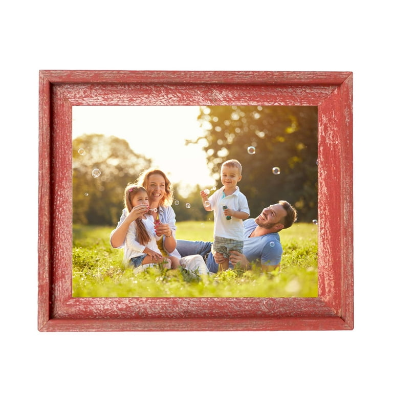 4” X 6” Rustic Farmhouse Red Wood Frame 4” X 6” Rustic Farmhouse Red Wood Frame