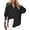 Black, variant on SOMER Button Down Shirts for Women Long Sleeve Womans Tops Smocked Cuffed Blouses for Women Dressy Collared Casual Shirts with Pocket