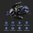 Trackhat Camera Hainatech Car Dash Camera 360° View Front and Rear 1080p with GPS WiFi ...