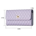 thumbnail image 2 of Dteck Women's Chain Wallet Crossbody Bag Small Purse Cellphone Wallet,Purple, 2 of 5