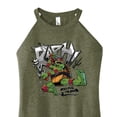 thumbnail image 3 of Teenage Mutant Ninja Turtles: Mutant Mayhem - Raphael Going In Loud - Juniors High Neck Tank Top, 3 of 5