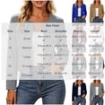 thumbnail image 4 of dazeni Womens Cropped Cardigan Jackets Fashion Slim Fit Pleated Open Front Coat Casual Crewneck Long Sleeve Jackets for Work Travel Army Green Medium, 4 of 4