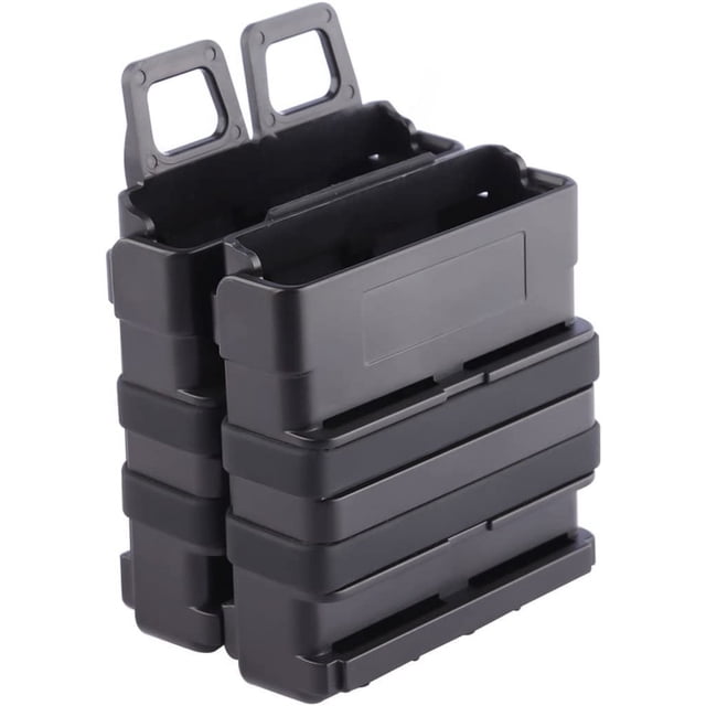 Clip Magazine Holder, Clip Magazine Pouch Quick Pull Box for Nerf Tactics - (Black)