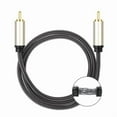 thumbnail image 2 of Coaxial Digital Audio Cable Gold-Plated & Braided Subwoofer Cable RCA Male to Male HiFi SPDIF Stereo Audio Cable, 2 of 7