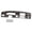 Gray(w/ Hole), variant on PIT66 Instrument Cluster Dash Trim Bezel 4x4 w/Hole Grey Fit for Ford F250 F350 Super Duty 1999-2004