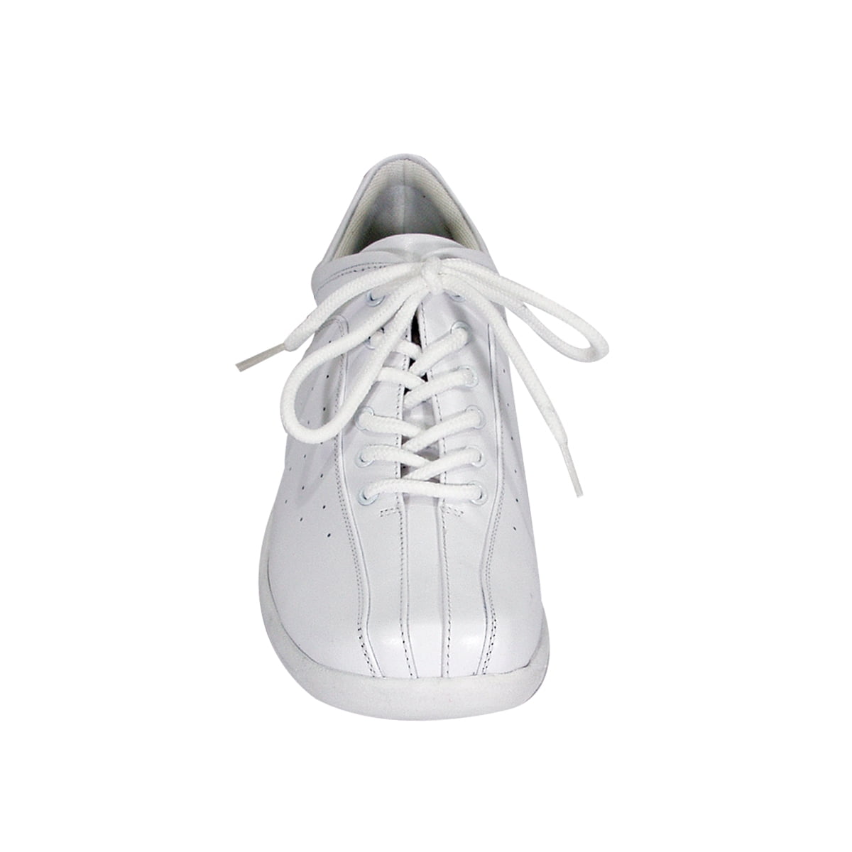 24 HOUR COMFORT Tara Wide Width Professional Sleek Shoe WHITE 7