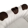 thumbnail image 1 of ALEKO Removable 3-Piece Headrest and Drink Holder Set for Inflatable Hot Tub Spa - Brown, 1 of 4