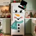 thumbnail image 4 of geerera Snowman Christmas Fridge Magnets, Holiday Themed Decorative Stickers and Wall Decals, Christmas Decorations for Fridge, Metal Door, Garage, Office Cabinets, 4 of 9