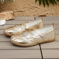 thumbnail image 3 of Women's Round Toe Ballet Flats Mary Jane Sneakers Comfortable Dressy, 3 of 9
