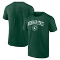 thumbnail image 2 of NCAA Michigan State Spartans Men's Green Cotton Short Sleeve T Shirt, 2 of 3