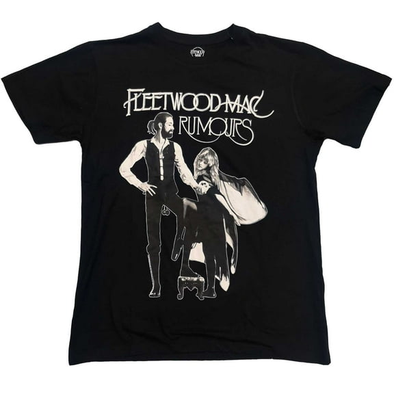 Fleetwood Mac Men's Rumors T-Shirt Black Small | Officially Licensed Merchandise