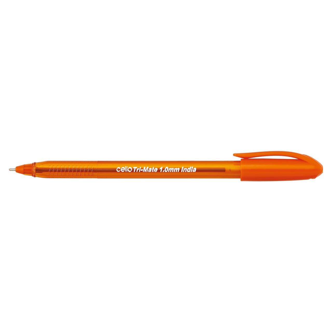 Cello Tri-Mate Pen, Assorted (12 Packs)