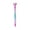🥝 Multicolor_Base#431, variant on Retractable Ballpoint Pen Diamond Crystal Top • Rotating Core Black Ink Pen • Slim Metal Body, Decorative Writing Pen for Office, Journaling, Gifting
