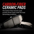 thumbnail image 4 of PowerStop Rear Z26 Street Warrior Carbon-Fiber Ceramic Brake Pad and Drilled and Slotted Rotor Kit Fits: FORD MAZDA MERCURY Select Models K772-26, 4 of 9