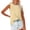 Yellow, variant on Women's Fashion Round Neck Sleeveless Slit Tank Top, Solid Color Casual Top for Stylish Summer Outfits,Purple,S