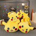 thumbnail image 5 of 40/80cm Pokemon Plush Toys Pikachu Cute Anime Plush Animal Pillow Pikachu Crouching Soft Stuffed Doll Bags Toy for Girl Children, 5 of 5