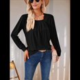 thumbnail image 3 of Túnica de Larga para Mujer, Color Negro, Talla L, 3 of 9