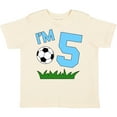 thumbnail image 3 of Inktastic I'm Five Fifth Birthday Soccer Boys or Girls Toddler T-Shirt, 3 of 5